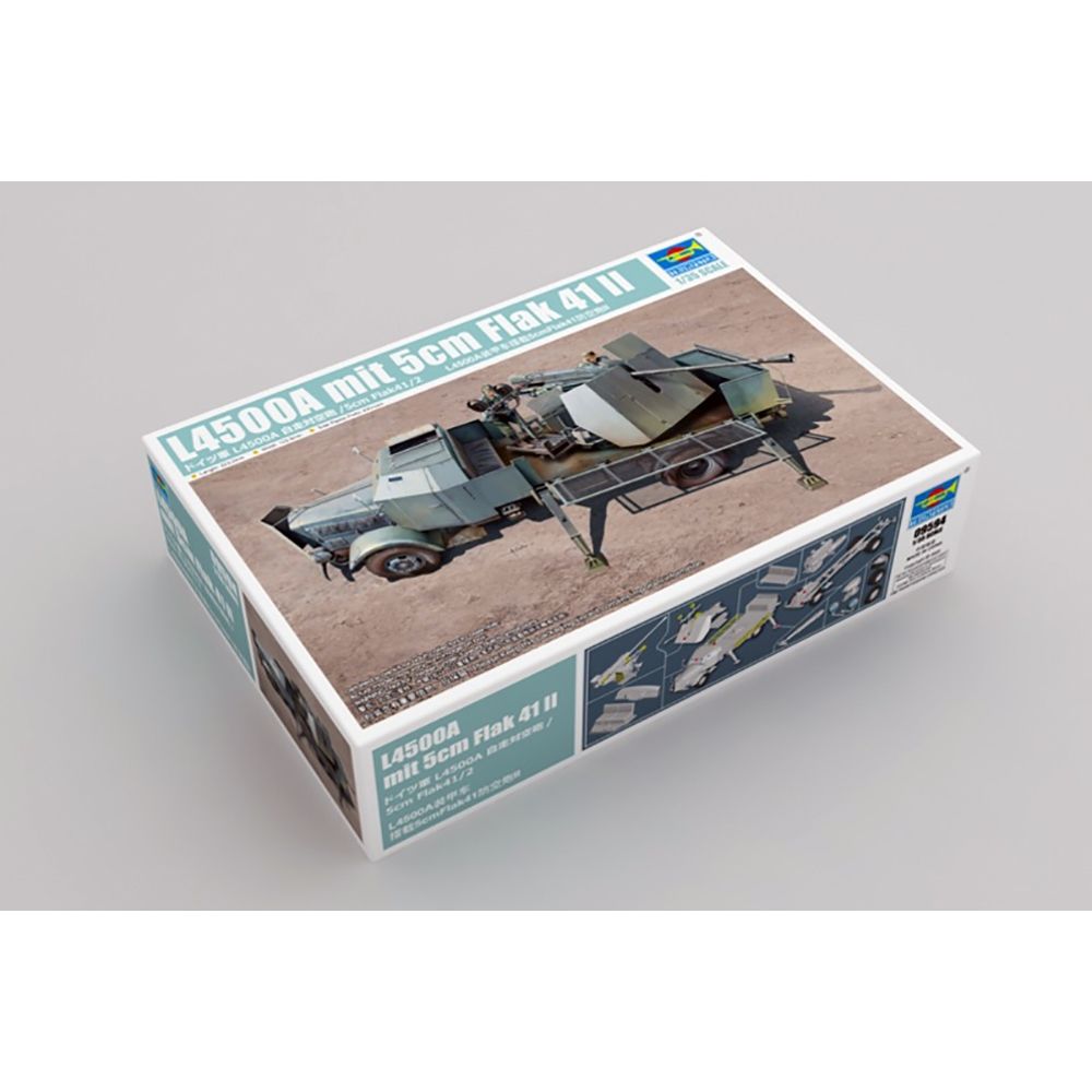 Bachmann Europe plc - German Army L4500A WWII Armoured Gun Truck w